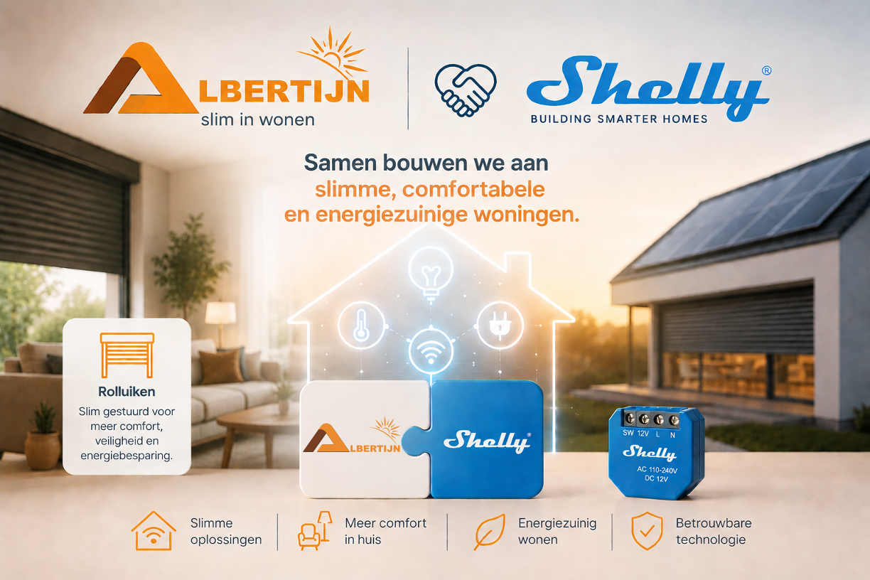Albertijn nu officieel Shelly partner